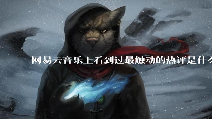 网易云音乐上看到过最触动的热评是什么？